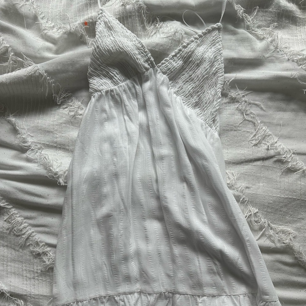 Pull&Bear Flowy Halter Sundress